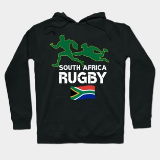 South Africa Flag Rugby Hoodie